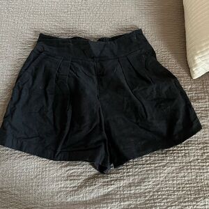 Abercrombie & Fitch Linen Pull On Shorts